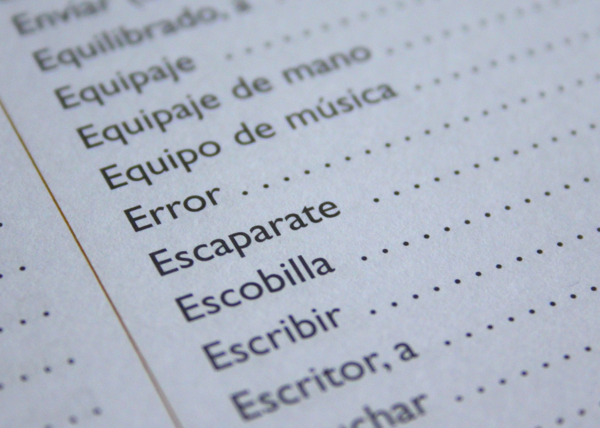 Übersetzer und Dolmetscher für Spanisch